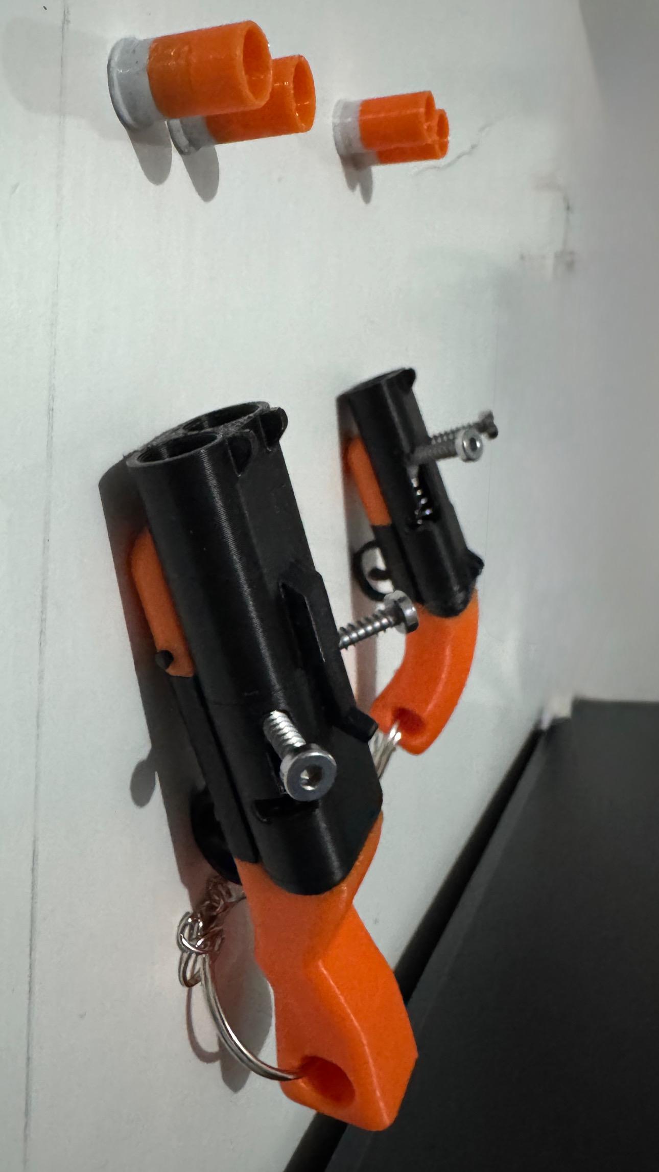 Porta-chaves Espingarda Funcional